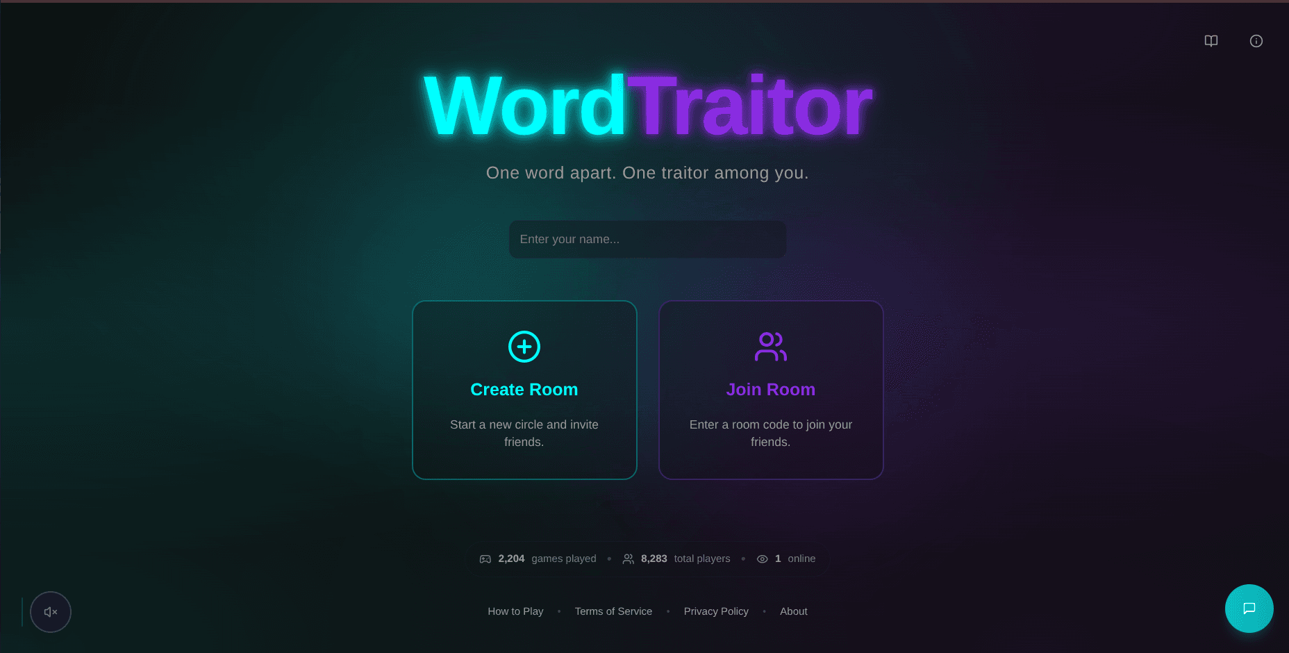Word Traitor — Real-Time Multiplayer Social Deduction Word Game